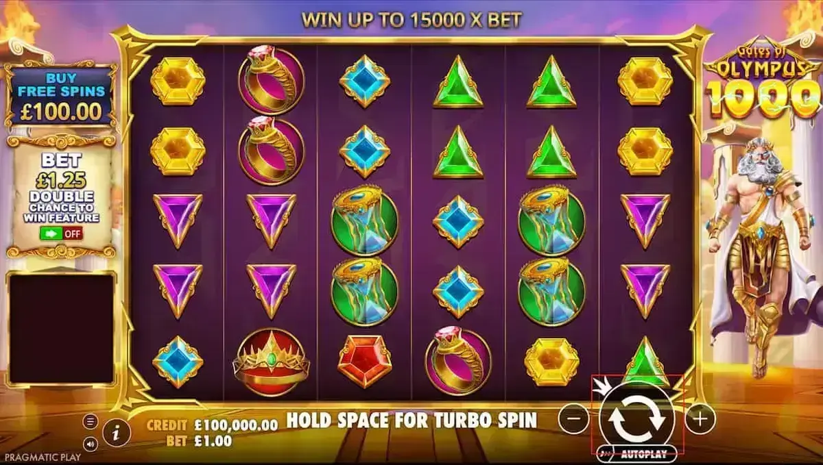 Gates of Olympus Screenshot 1